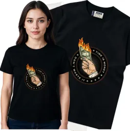 koszulka-damska-czarny-bawelna-t-shirt-xxl-nadruk