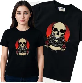 koszulka-damska-czarny-bawelna-t-shirt-xxl-nadruk