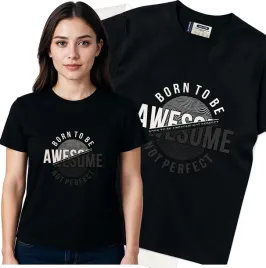 koszulka-damska-czarny-bawelna-t-shirt-s-nadruk