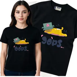 koszulka-damska-czarny-bawelna-t-shirt-xxl-nadruk