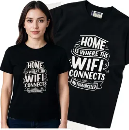 koszulka-damska-czarny-bawelna-t-shirt-s-nadruk