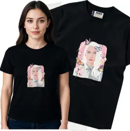 koszulka-damska-czarny-bawelna-t-shirt-xl-nadruk