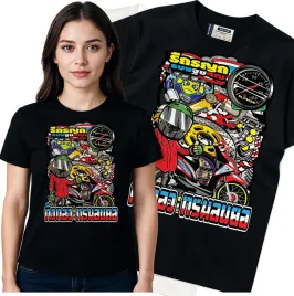 koszulka-damska-czarny-bawelna-t-shirt-m-nadruk