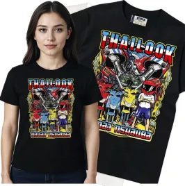 koszulka-damska-czarny-bawelna-t-shirt-s-nadruk