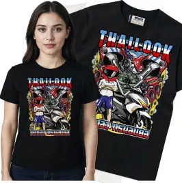 koszulka-damska-czarny-bawelna-t-shirt-s-nadruk
