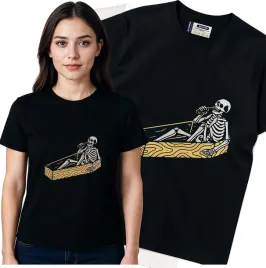 koszulka-damska-czarny-bawelna-t-shirt-xxl-nadruk