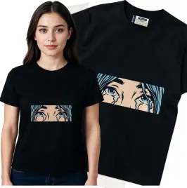 koszulka-damska-czarny-bawelna-t-shirt-xxl-nadruk