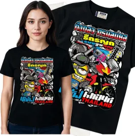 koszulka-damska-czarny-bawelna-t-shirt-l-nadruk