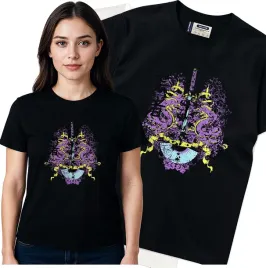 koszulka-damska-czarny-bawelna-t-shirt-xl-nadruk