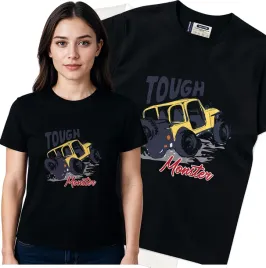 koszulka-damska-czarny-bawelna-t-shirt-m-nadruk