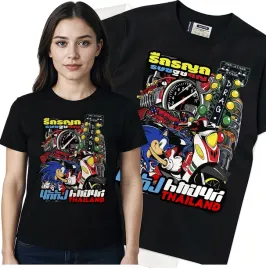 koszulka-damska-czarny-bawelna-t-shirt-m-nadruk