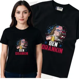 koszulka-damska-czarny-bawelna-t-shirt-l-nadruk
