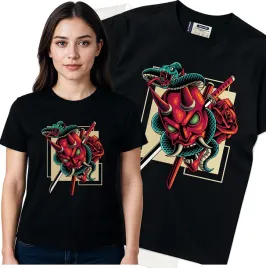 koszulka-damska-czarny-bawelna-t-shirt-xxl-nadruk