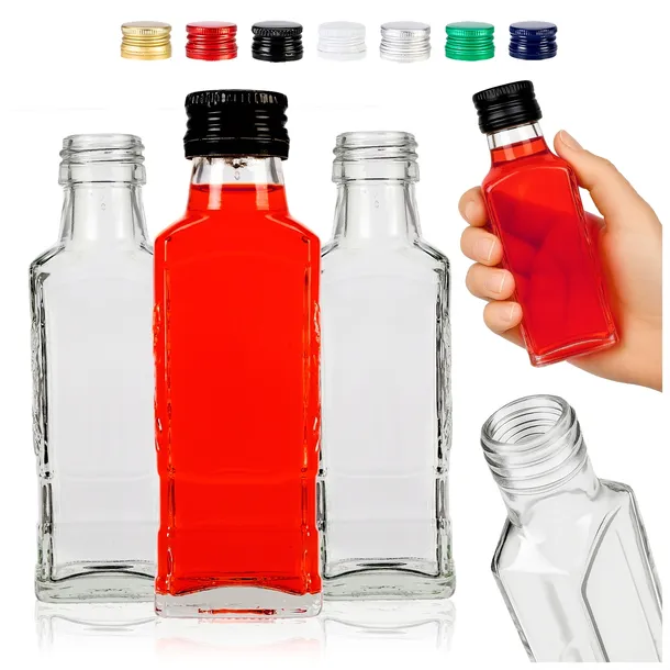 20x BUTELECZKI NA PREZENT ARKADA 100 ML NA SOKI LIKIER WÓDKĘ NALEWKĘ DOMOWĄ