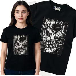 koszulka-damska-czarny-bawelna-t-shirt-m-nadruk
