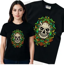 koszulka-damska-czarny-bawelna-t-shirt-xxl-nadruk