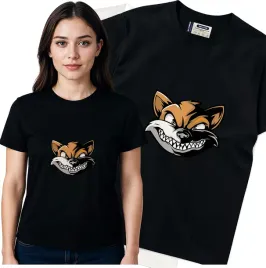 koszulka-damska-czarny-bawelna-t-shirt-xl-nadruk
