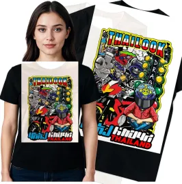 koszulka-damska-czarny-bawelna-t-shirt-xxl-nadruk