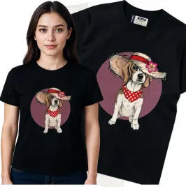 koszulka-damska-czarny-bawelna-t-shirt-m-nadruk
