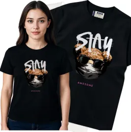koszulka-damska-czarny-bawelna-t-shirt-xxl-nadruk