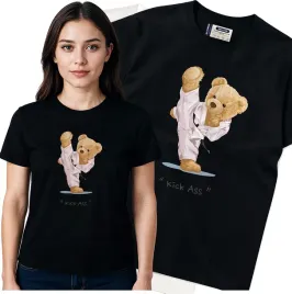 koszulka-damska-czarny-bawelna-t-shirt-l-nadruk