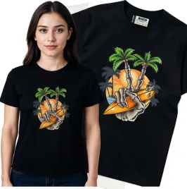 koszulka-damska-czarny-bawelna-t-shirt-l-nadruk