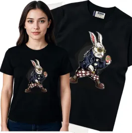 koszulka-damska-czarny-bawelna-t-shirt-l-nadruk