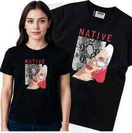 koszulka-damska-czarny-bawelna-t-shirt-xxl-nadruk