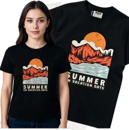 koszulka-damska-czarny-bawelna-t-shirt-l-nadruk