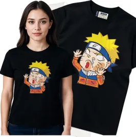 koszulka-damska-czarny-bawelna-t-shirt-s-nadruk