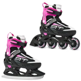 rolki-lyzwy-2w1-raven-profession-black-pink-38-42