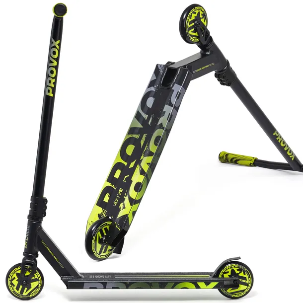 Hulajnoga Wyczynowa Stunt RAVEN Evolution Provox Black/Lime 110mm HIC