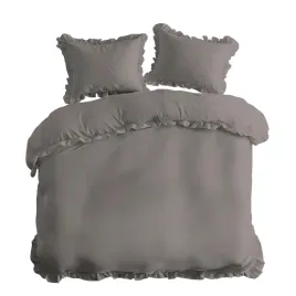 posciel-160x200-ciemnoszara-z-falbanka-jednobarwna-pure-23