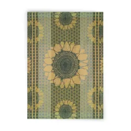 scierka-kuchenna-50x70-sunflowers-zielona-do-naczyn-zwoltex