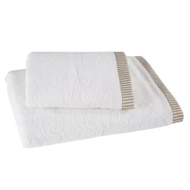 komplet-recznikow-2-szt-kos-kremowy-upominkowy-frotte-450g-m2