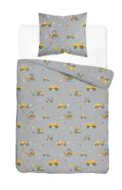 posciel-bawelniana-160x200-szara-w-pojazdy-budowlane-xoxo-dreams