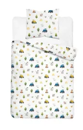 posciel-bawelniana-140x200-biala-w-traktory-i-zwierzatka-farmy-xoxo-dreams