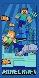 recznik-plazowy-70x140-minecraft-podwodna-zabawa-niebieski-szybkoschnacy