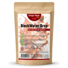 kruger-meier-blackwater-drop-10g-szyszki-olchy-czarnej-50-sztuk