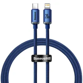 baseus-kabel-crystal-shine-usb-c-lightning-12m-20w-niebieski