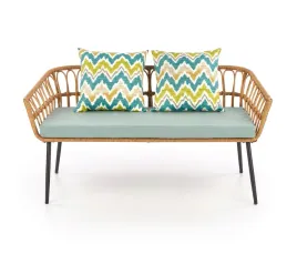 sofa-ogrodowa-rattanowa-boho-gardena-2s-halmar-naturalny-kolor