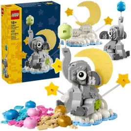 lego-iconic-slon-sloniatko-na-niebie-ksiezyc-gwiazdy-402-elementy-40814