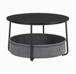 stolik-kawowy-okragly-z-koszem-z-tkaniny-75x45-cm-czarny