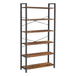 regal-loft-na-ksiazki-metalowy-6-polek-industrialny-vintage