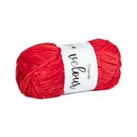 100g-wloczka-poliester-yarnart-velour-czerwony-846