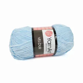100g-wloczka-poliester-yarnart-velour-niebieski-851