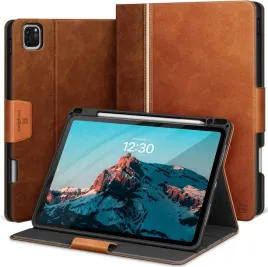 kingblanc-etui-skorzane-ipad-pro-13-m4-m5-stojak-uchwyt-na-rysik-brazowe