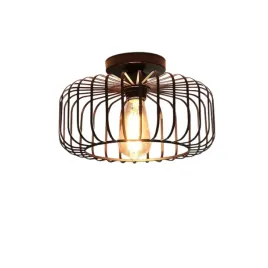 frideko-home-lampa-sufitowa-loft-e27-czarna