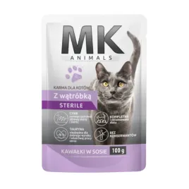 mk-animals-sterile-mokra-karma-dla-kota-z-watrobka-kawalki-w-sosie-100g
