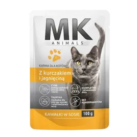 mk-animals-mokra-karma-dla-kota-w-saszetce-z-jagniecina-i-kurczakiem-100g